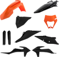 Full Body Kit - '16 OEM Black/Orange - KTM - EX/XC '20-'23 (1)