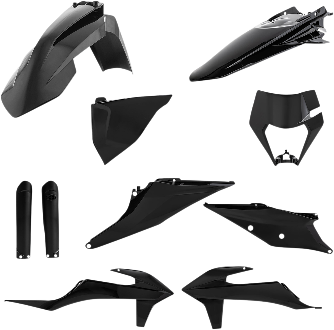 Full Body Kit - Black - KTM - EX/XC '20-'23 (1)