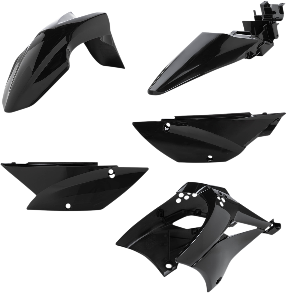 Standard Body Kit - Black - Kawasaki - Kawasaki - KLX '10- '20 (1)