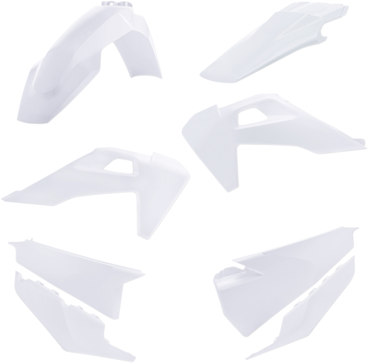 Standard Body Kit - '22 OEM White - Husqvarna - FE '20-'23 (1)