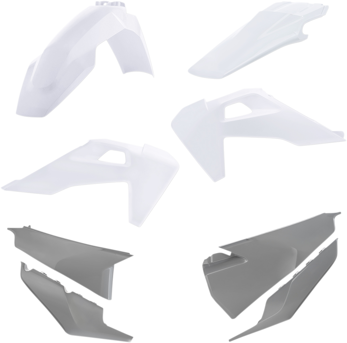Standard Body Kit - '20 OEM White/Gray - Husqvarna - TE '20-'23 (1)