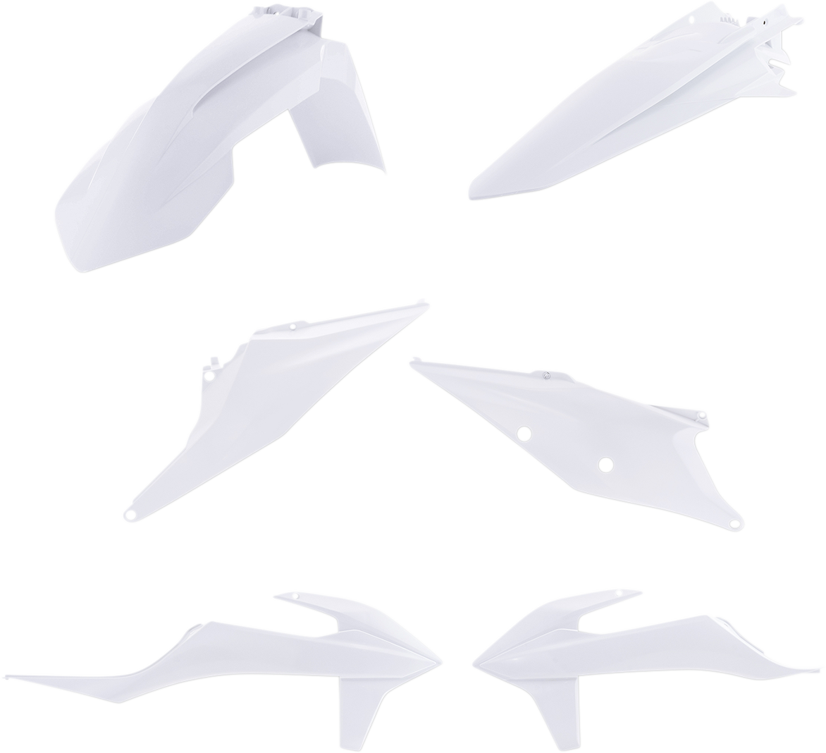 Standard Body Kit - White - KTM - EX/XC '20-'23 (1)