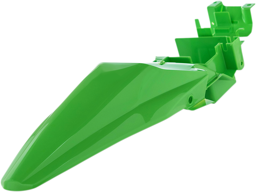 Rear Fender - Green - KLX 110/110L '10-'25 (1)