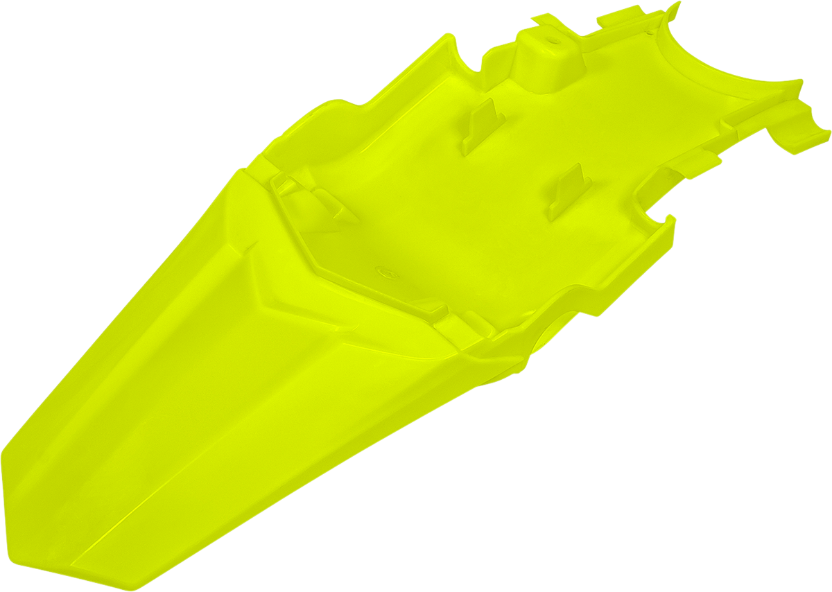 UFO Fender Rear CRF110 Flo - Yellow