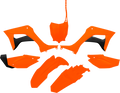UFO Body Kit CRF110 Flo - Orange