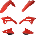 Standard Body Kit - '21 OEM Red - Honda - CRF '21-'24 (1)