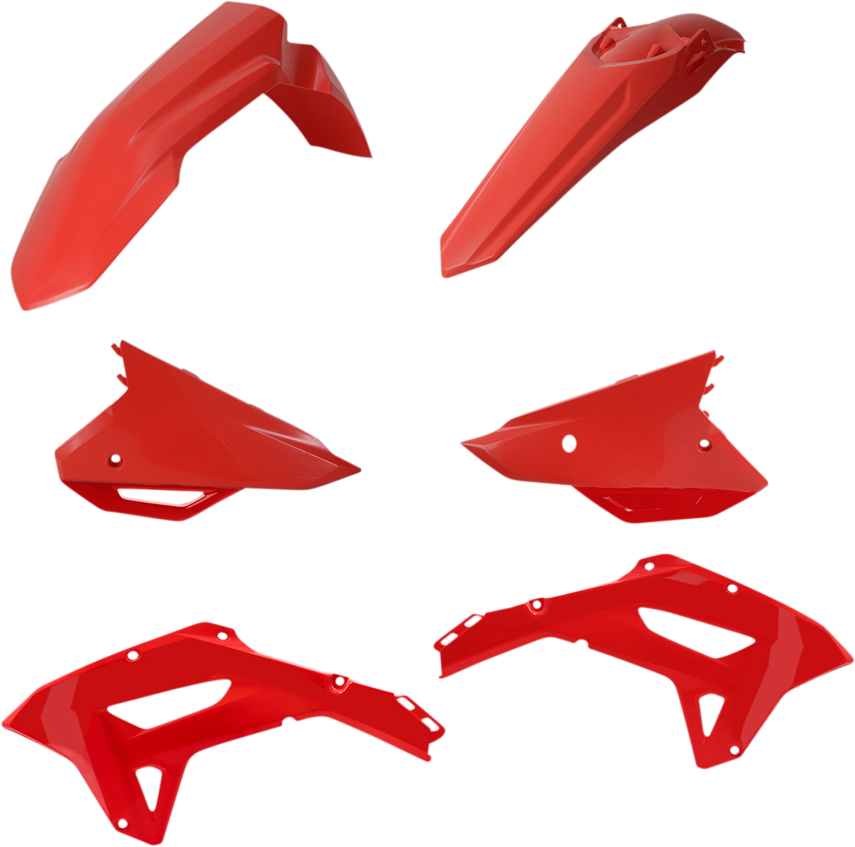 Standard Body Kit - Red - Honda - CRF '21-'24 (1)