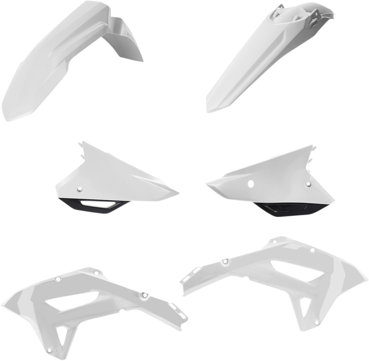 Standard Body Kit - White/Black - Honda - CRF '21-'24 (1)