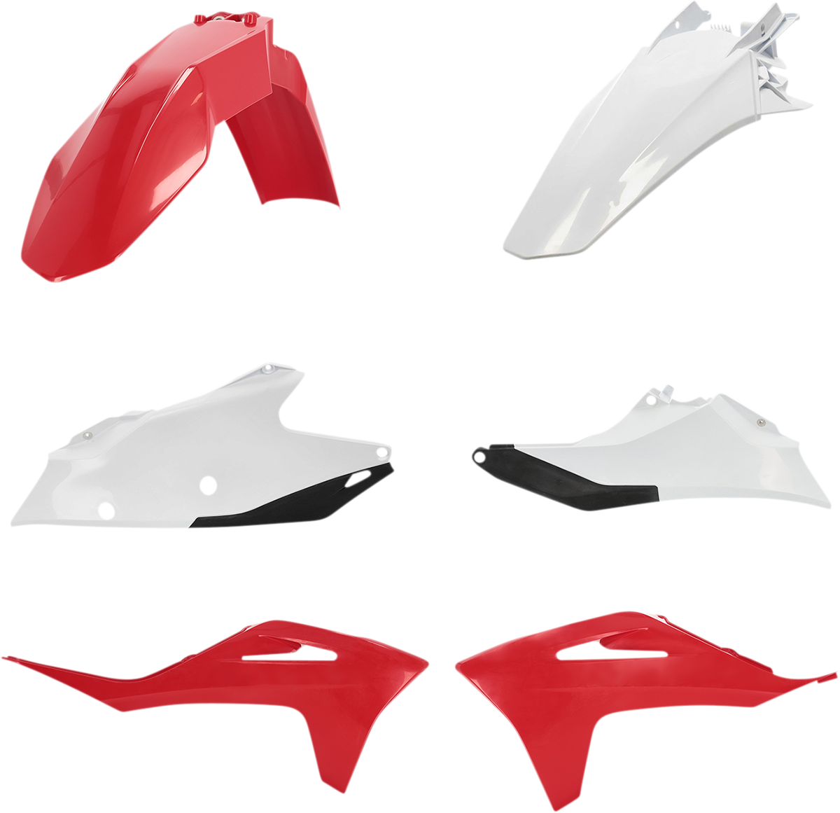 Standard Body Kit - '21-'22 OEM Red/White/Black - Gas Gas - EC '21-'22 (1)