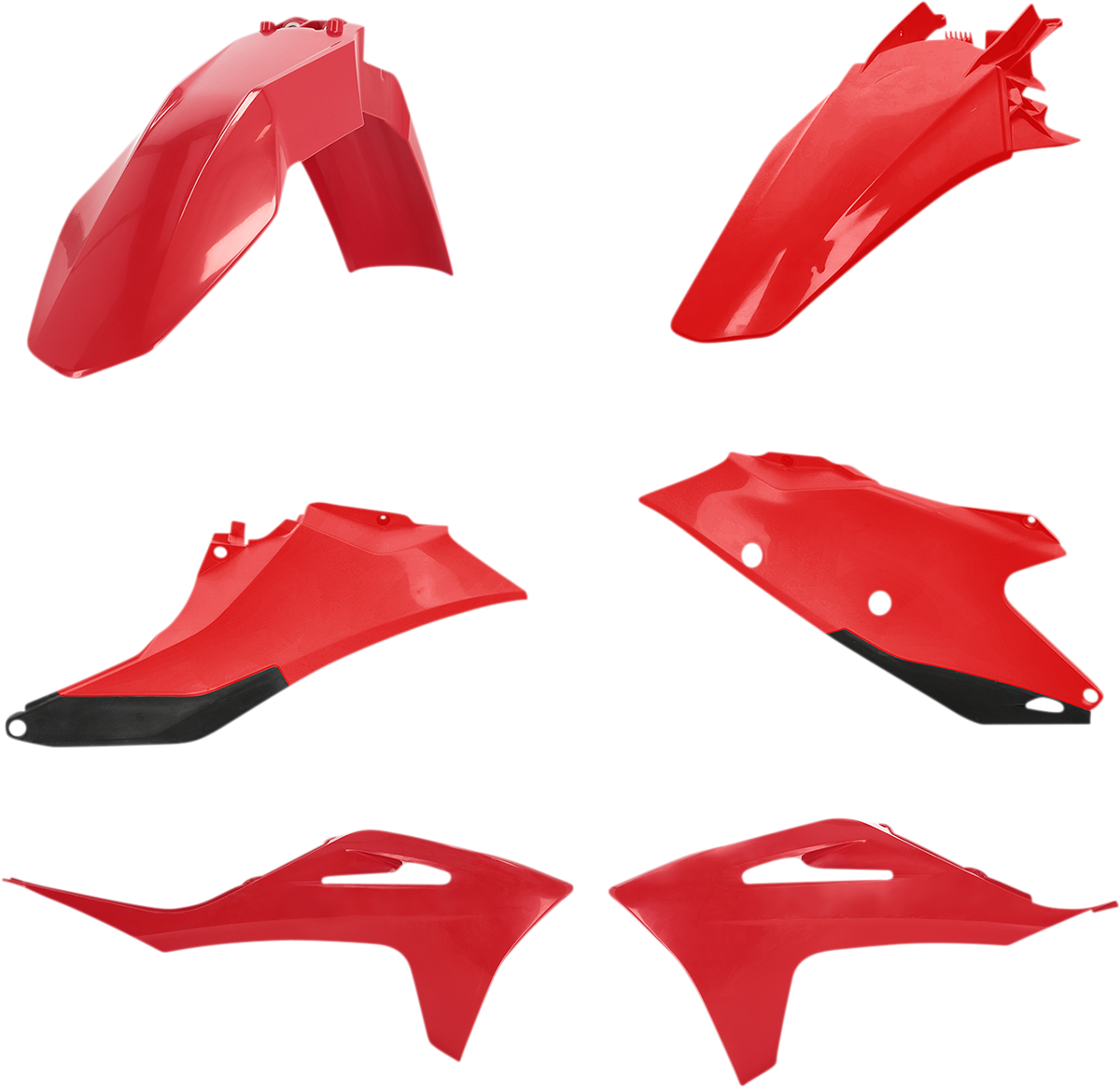 Standard Body Kit - Red/Black - Gas Gas - EC '21-'23 (1)