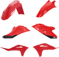 Standard Body Kit - '21-'22 OEM Red - Gas Gas - EX/MC '21-'23 (1)