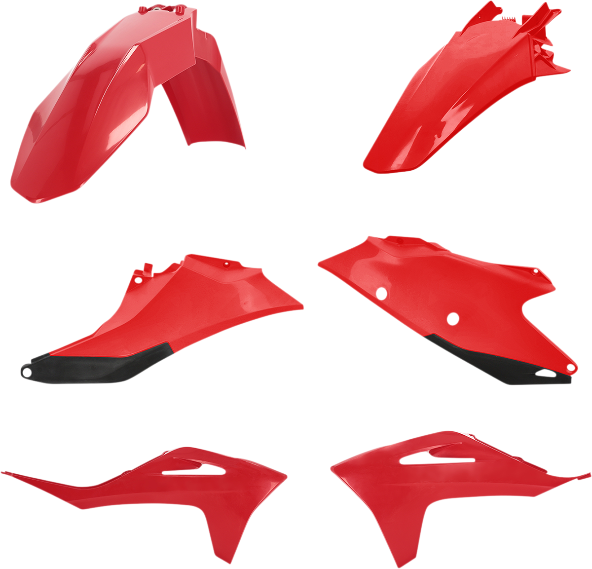 Standard Body Kit - '21-'22 OEM Red - Gas Gas - EX/MC '21-'23 (1)