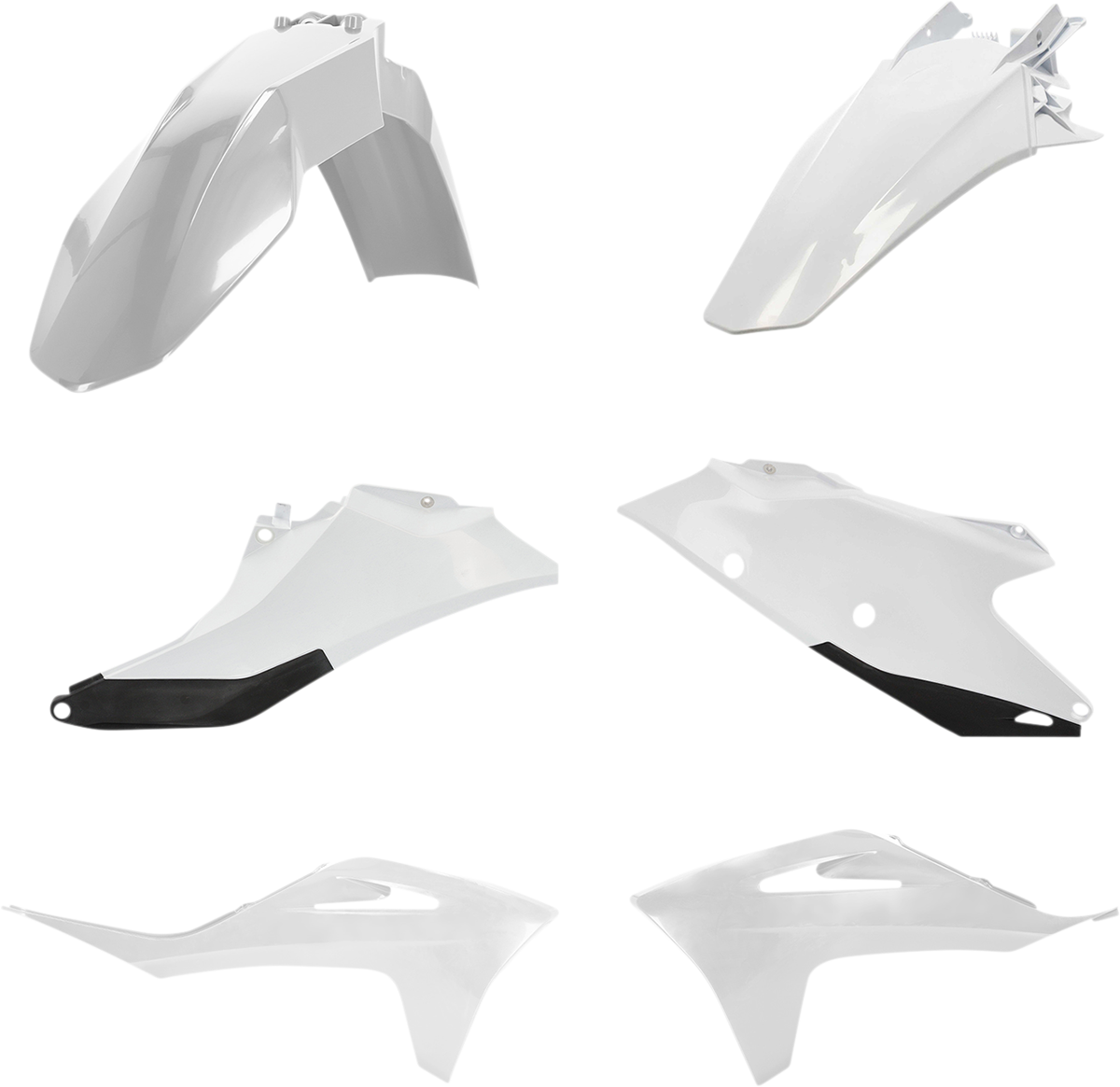 Standard Body Kit - White/Black - Gas Gas - EX/MC '21-'23 (1)