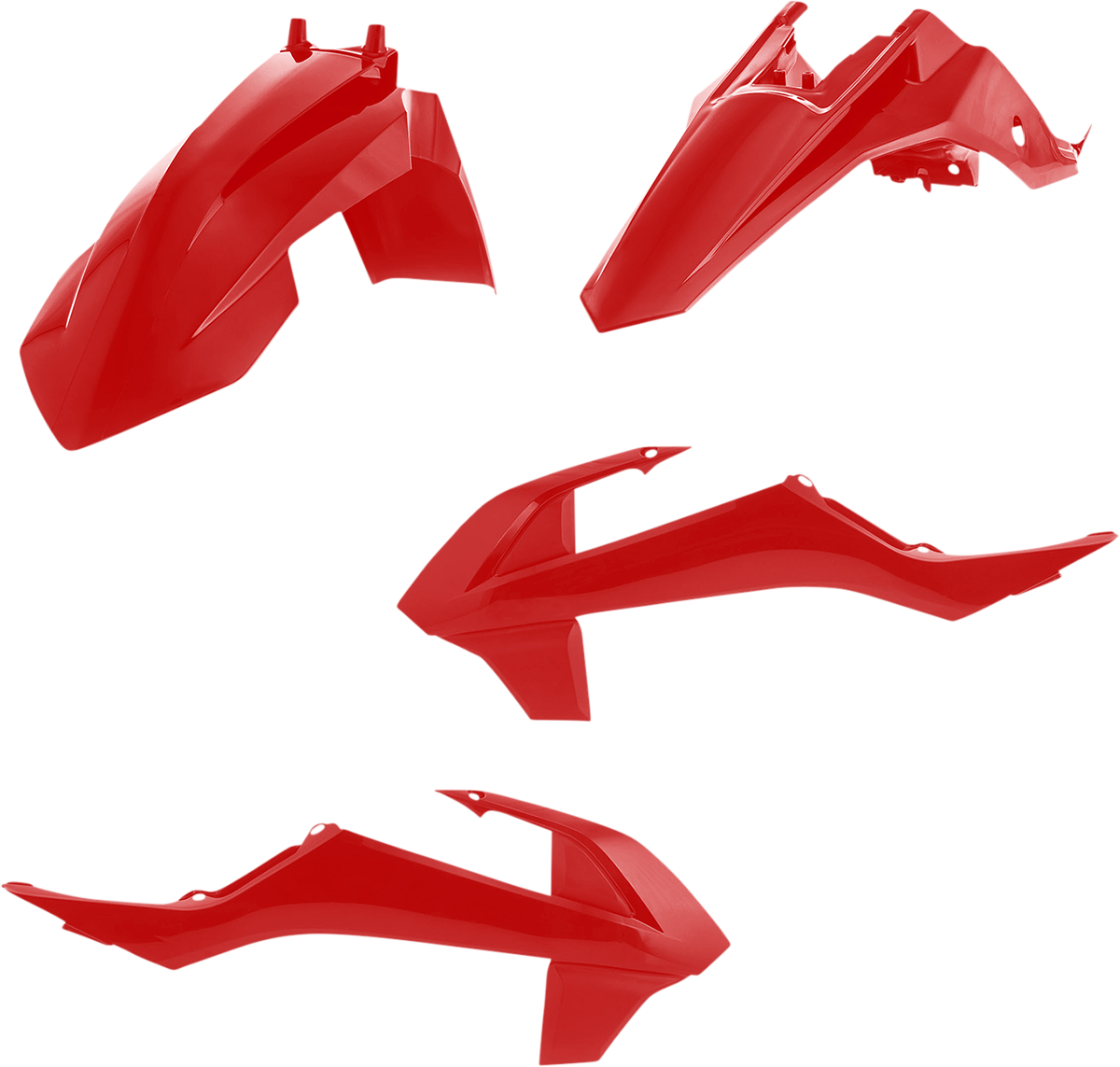 Standard Body Kit - OEM Red - Gas Gas | KTM - SX | MC '16-'23 (1)