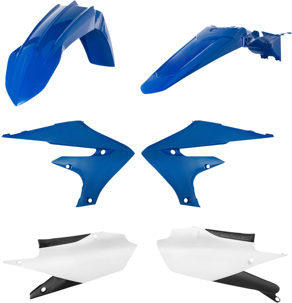Standard Body Kit - '21-'23 OEM Blue/White/Black - Yamaha - YZ/WR '18-'24 (1)