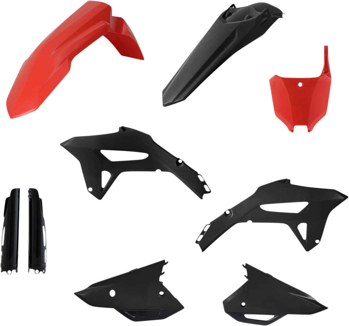 Full Body Kit - Red/Black - Honda - CRF '21-'24 (1)