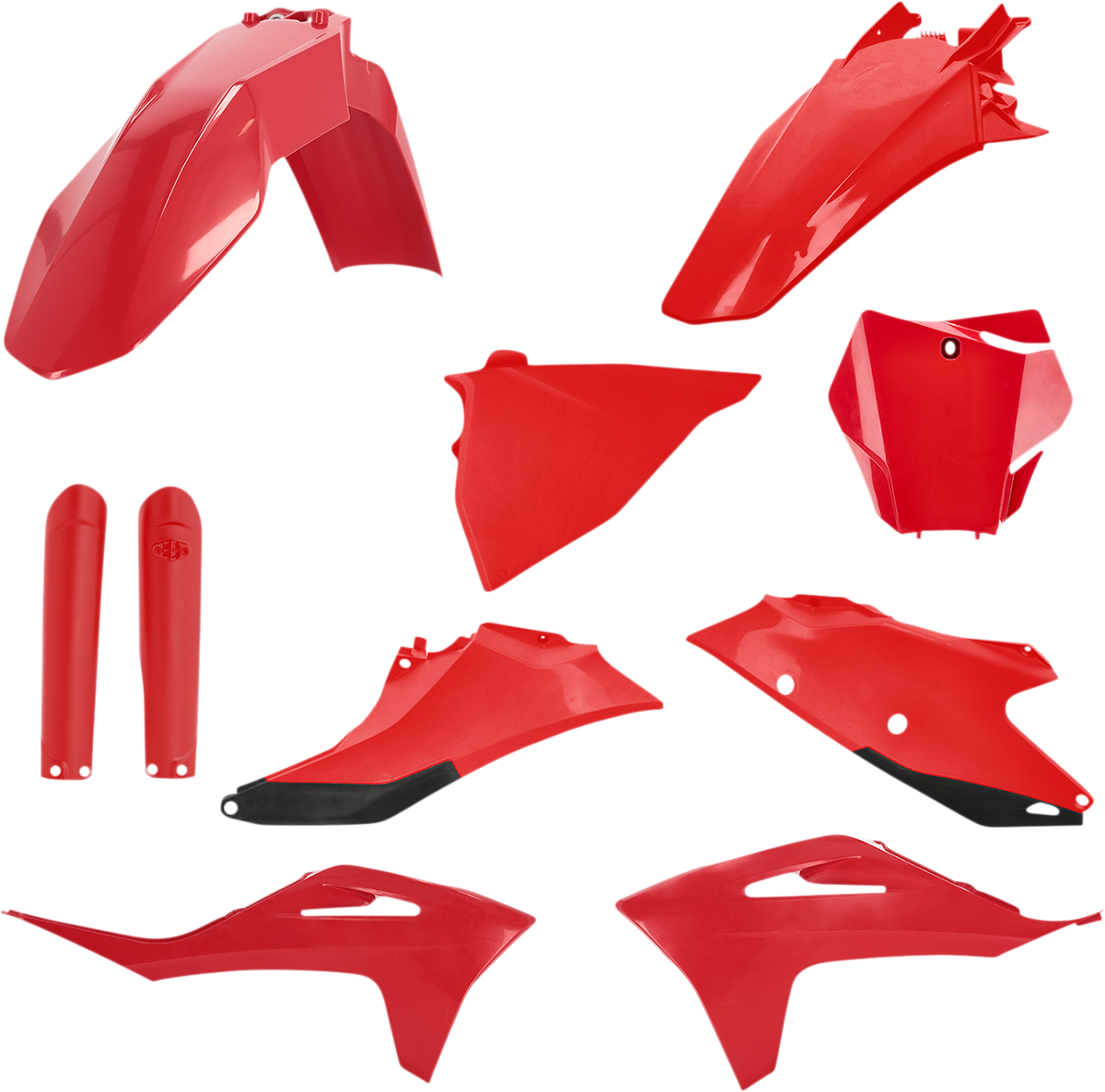 Full Body Kit - '21-'22 OEM Red/Black - Gas Gas - EX/MC '21-'23 (1)