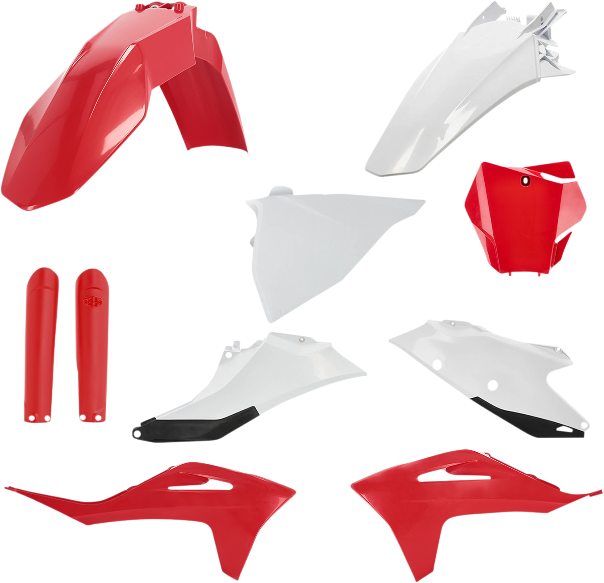 Full Body Kit - Red/White - Gas Gas - EX/MC '21-'23 (1)
