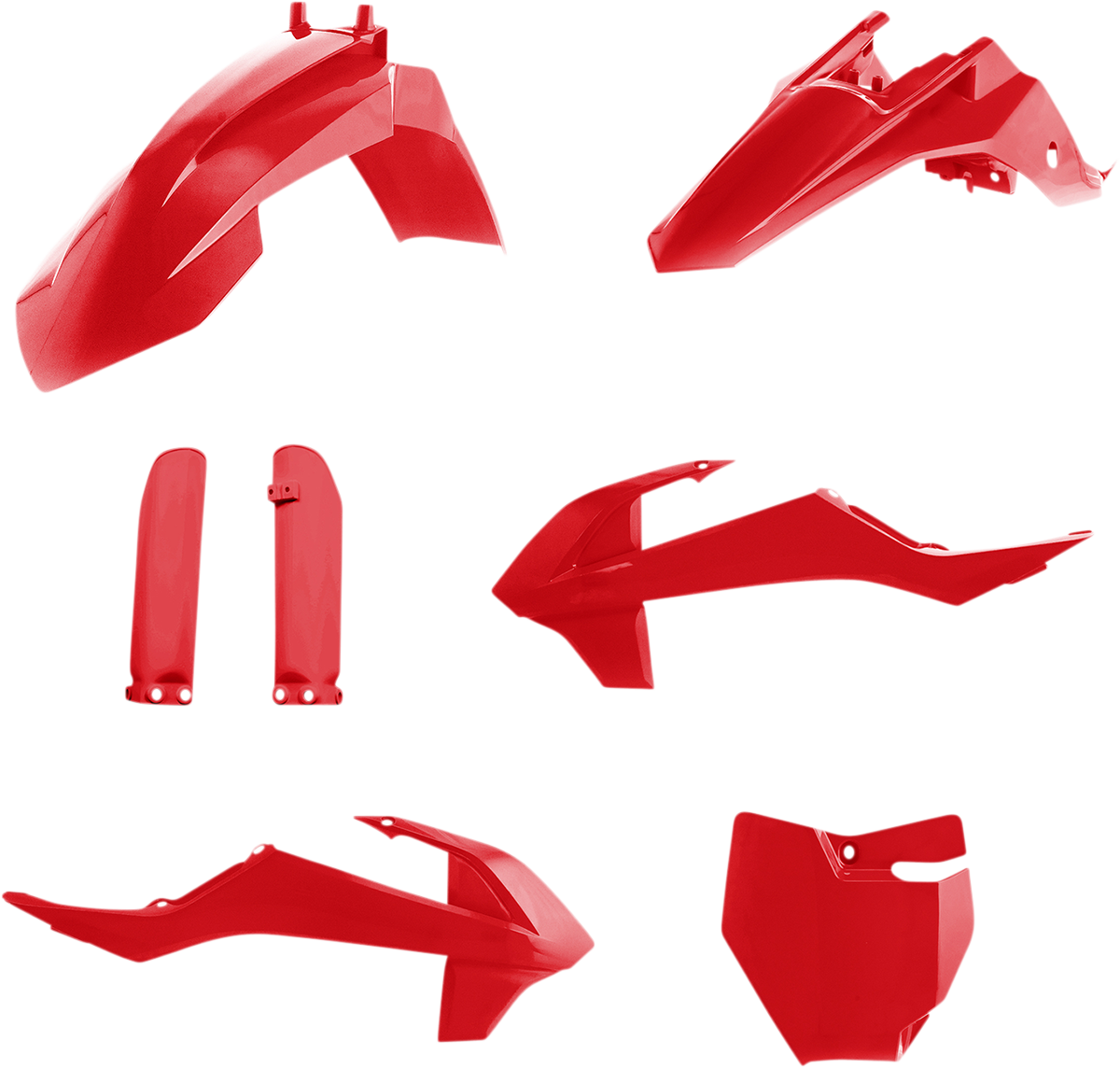 Full Body Kit - '21 OEM Red - KTM | Gas Gas - SX/MC '19-'23 (1)