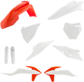 Full Body Kit - '21 OEM White/Orange - KTM - SX/XC '19-'22 (1)