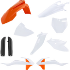 ACERBIS Full Body Kit - Orange/White/Black OEM '21 - Gas Gas | KTM - MC | SX '18-'24