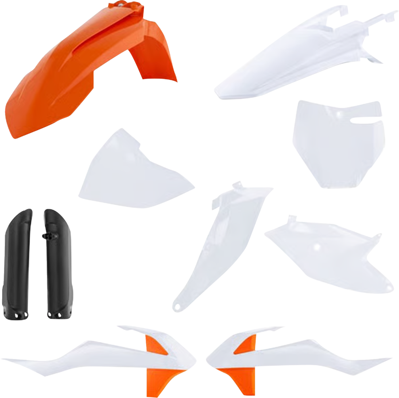 ACERBIS Full Body Kit - Orange/White/Black OEM '21 - Gas Gas | KTM - MC | SX '18-'24