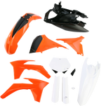 ACERBIS Full Body Kit - Orange/White/Black OEM '21 - Gas Gas | KTM - MC | SX '18-'24