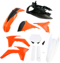 ACERBIS Full Body Kit - Orange/White OEM '24 - KTM - EX/XC/XW '24-'25