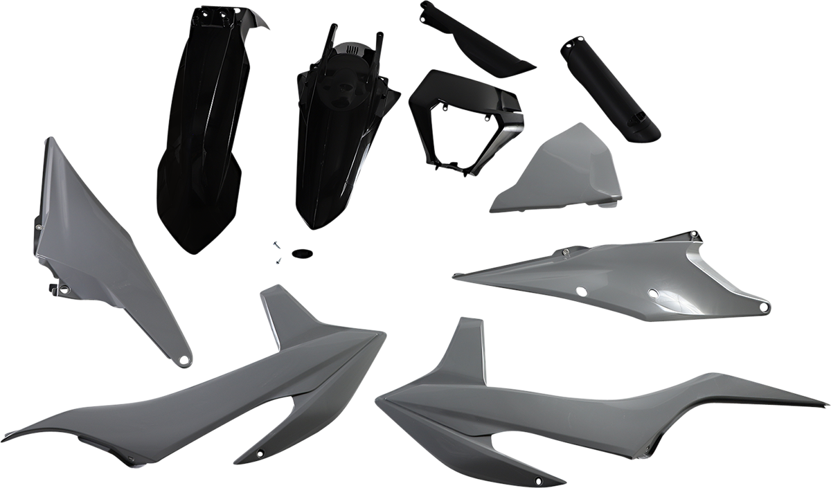 Full Body Kit - Gray/Black - KTM - EX/XC '20-'23 (1)