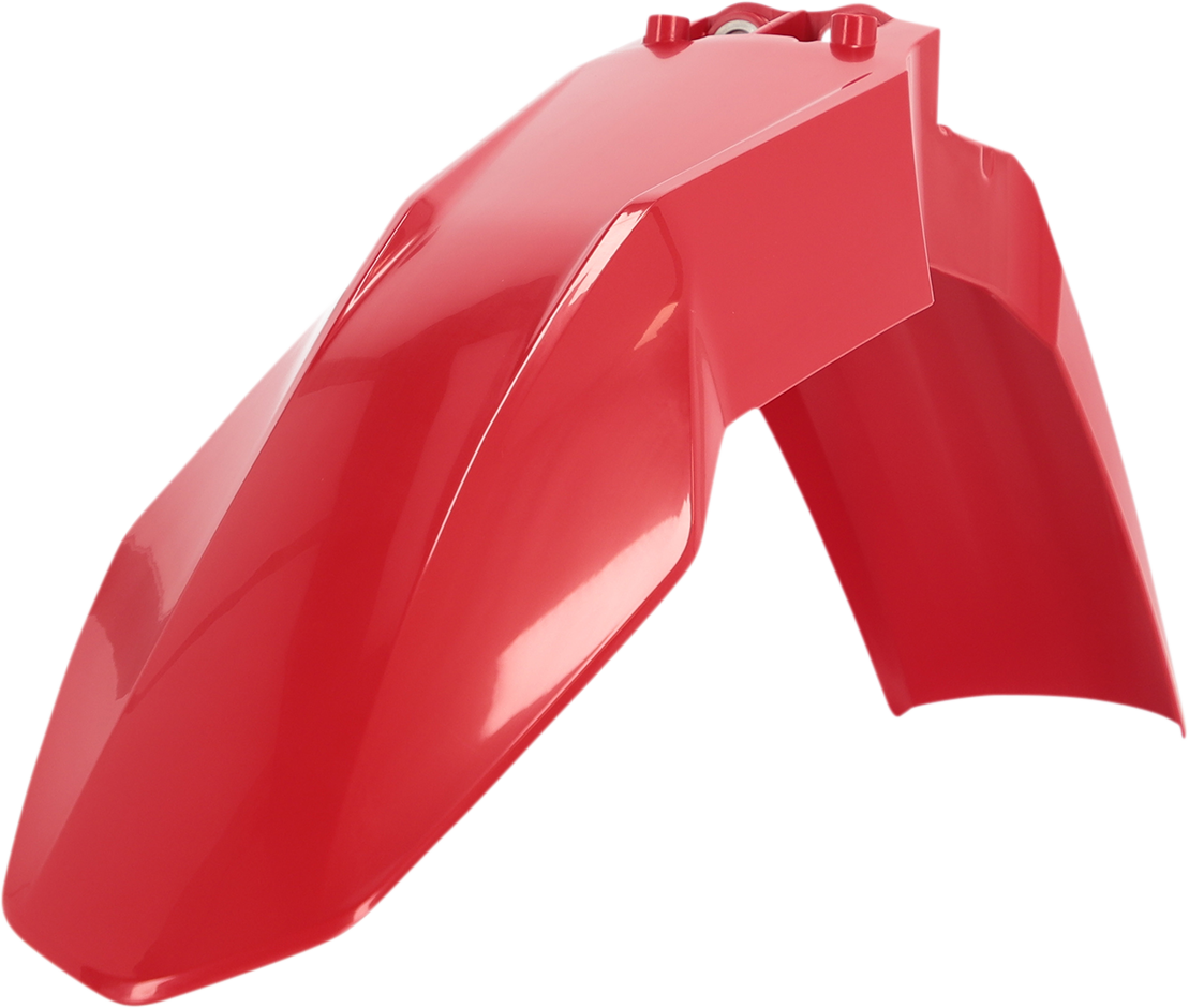 Front Fender - Red - Gas Gas - EC/EX/MC '21-'23 (1)