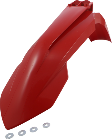 Front Fender - Gas Gas Red - Gas Gas | Husqvarna | KTM - MC | TC | SX '18-'24 (1)