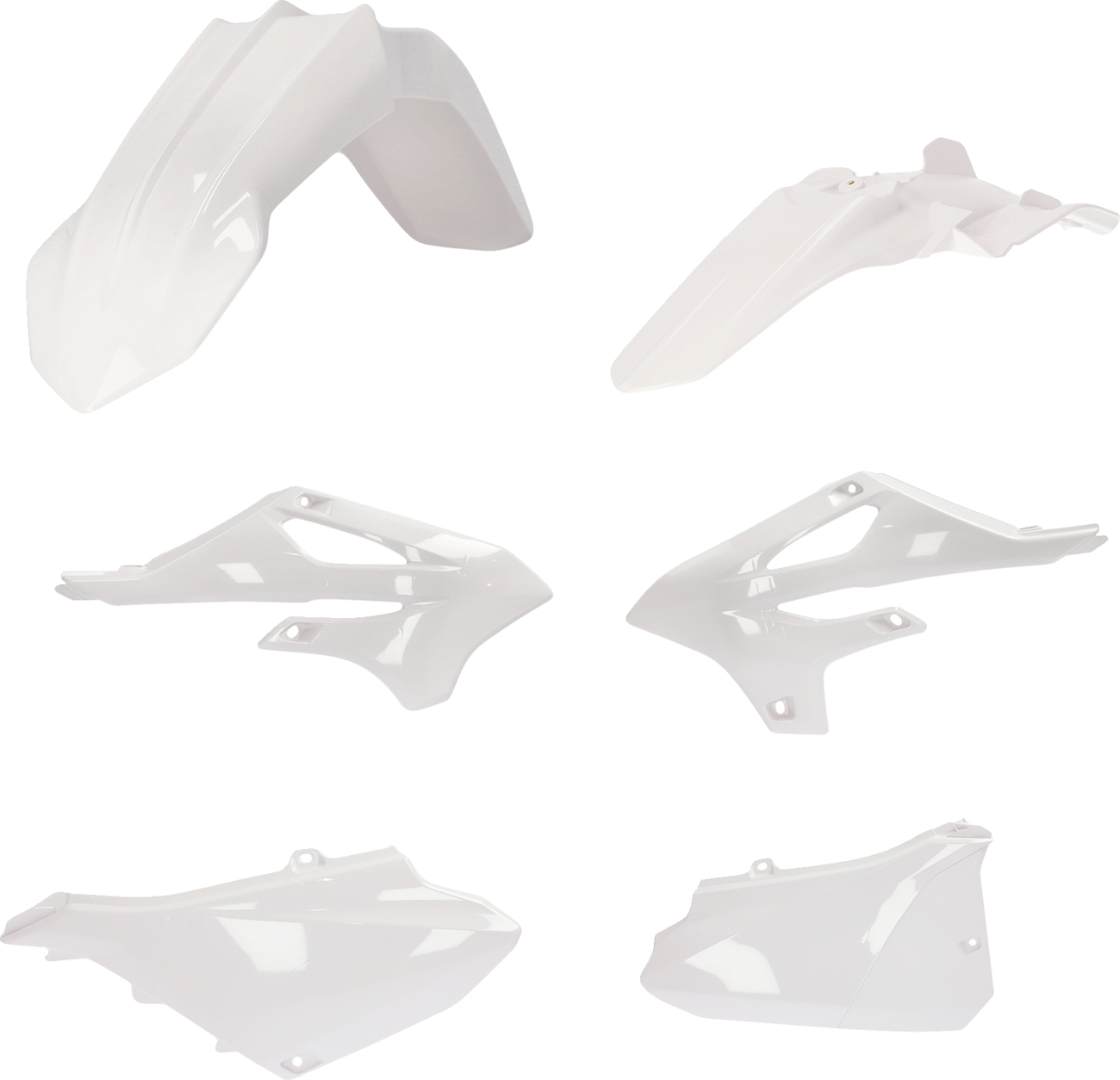 Standard Body Kit - White - Yamaha - YZ '22-'25 (1)