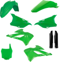 Full Body Kit - '22 OEM Green/Black - Kawasaki - KX '22-'25 (1)