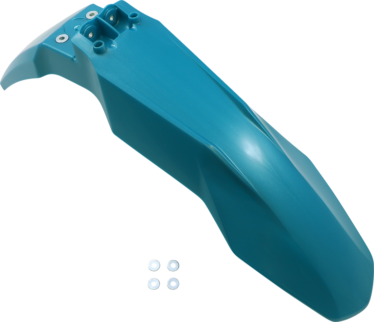 Front Fender - Metallic Teal - Gas Gas - EC/EX/MC '21-'23 (1)