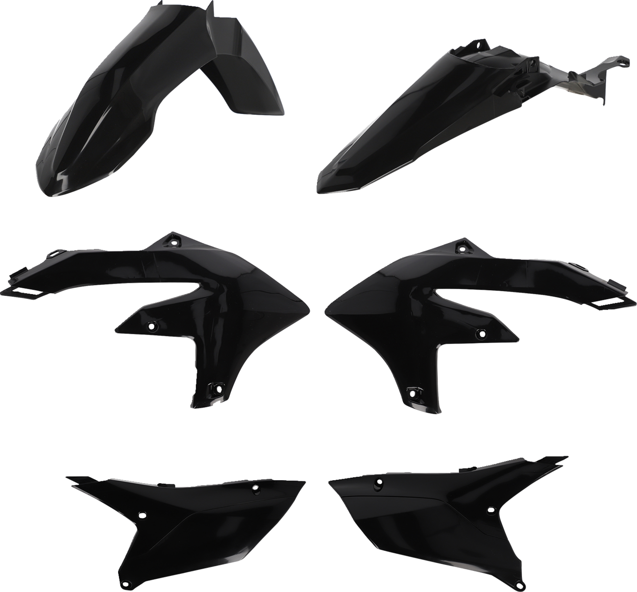 Standard Body Kit - Black - Yamaha - YZ '23-'25 (1)