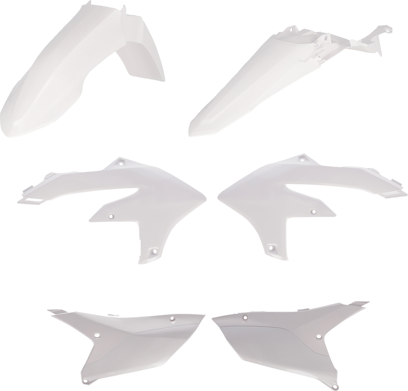 Standard Body Kit - White - Yamaha - YZ '23-'25 (1)