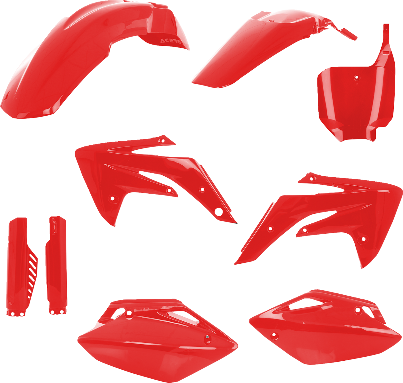 Full Body Kit - '00 CR Red - Honda - CRF '07-'25 (1)