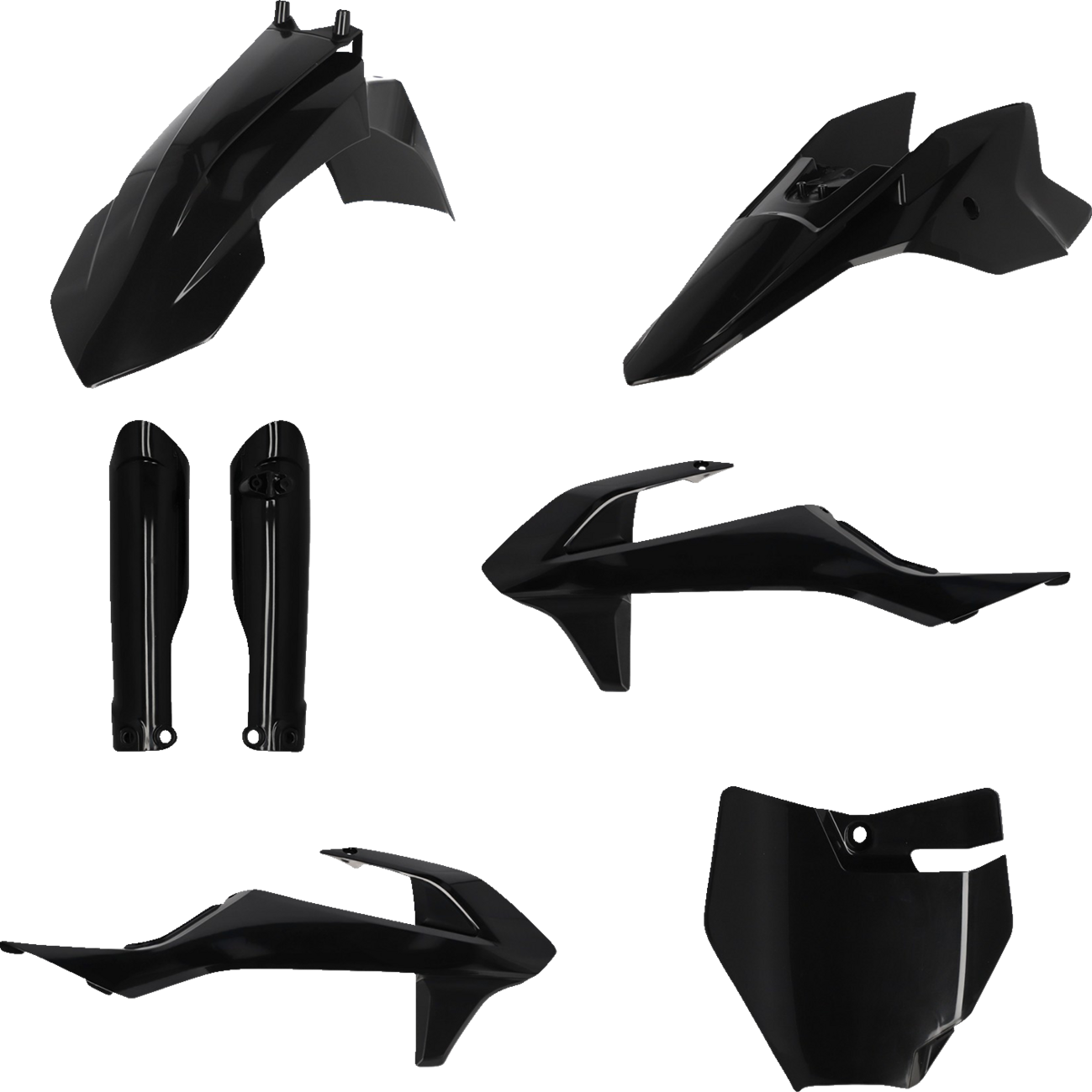 Full Body Kit - Black - Gas Gas | KTM - MC/SX '16-'24 (1)
