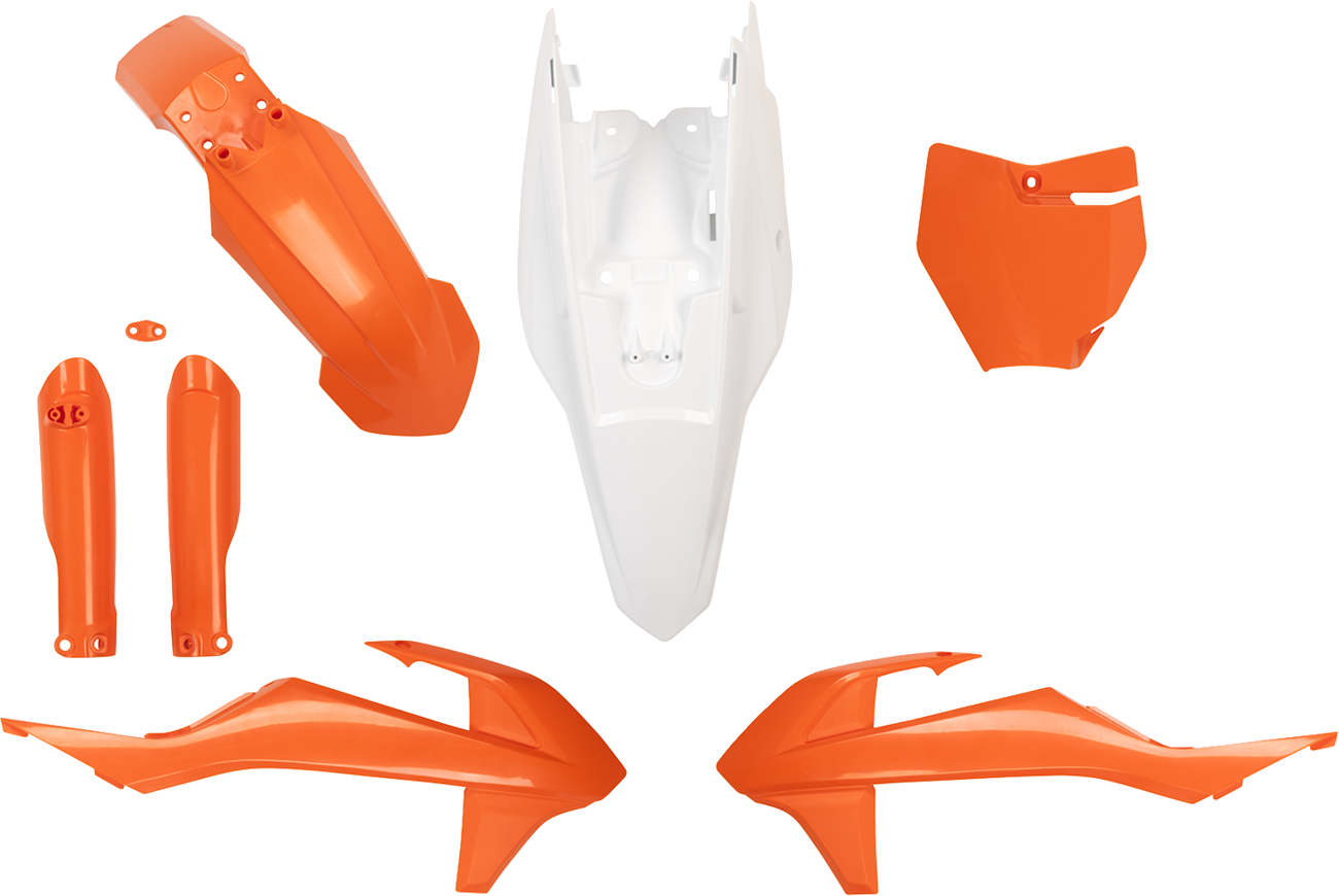 Full Body Kit - Orange/White - Gas Gas | KTM - MC/SX '16-'24 (1)