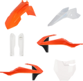 Full Body Kit - '16 OEM Orange/Black/White - Gas Gas | KTM - MC/SX '16-'24 (1)