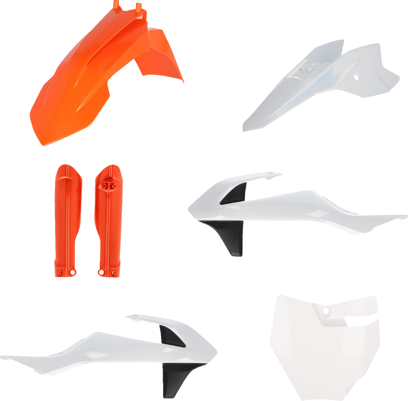 Full Body Kit - '17 OEM Orange/White/Black - Gas Gas | KTM - MC/SX '16-'24 (1)