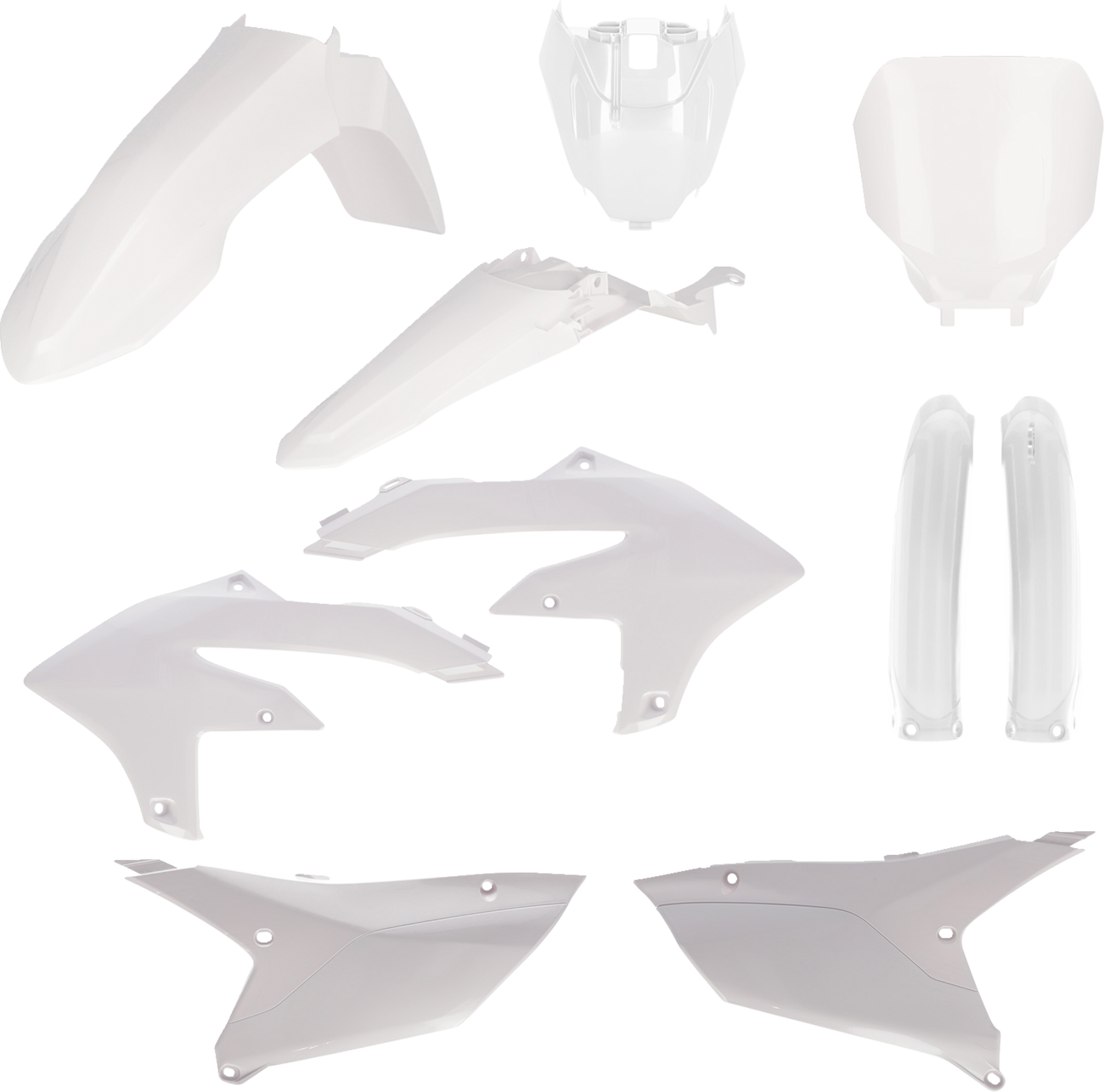 ACERBIS Full Body Kit - White - Yamaha - YZ '23-'25