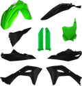 Full Body Kit - Green/Black - Kawasaki - KX '24-'25 (1)