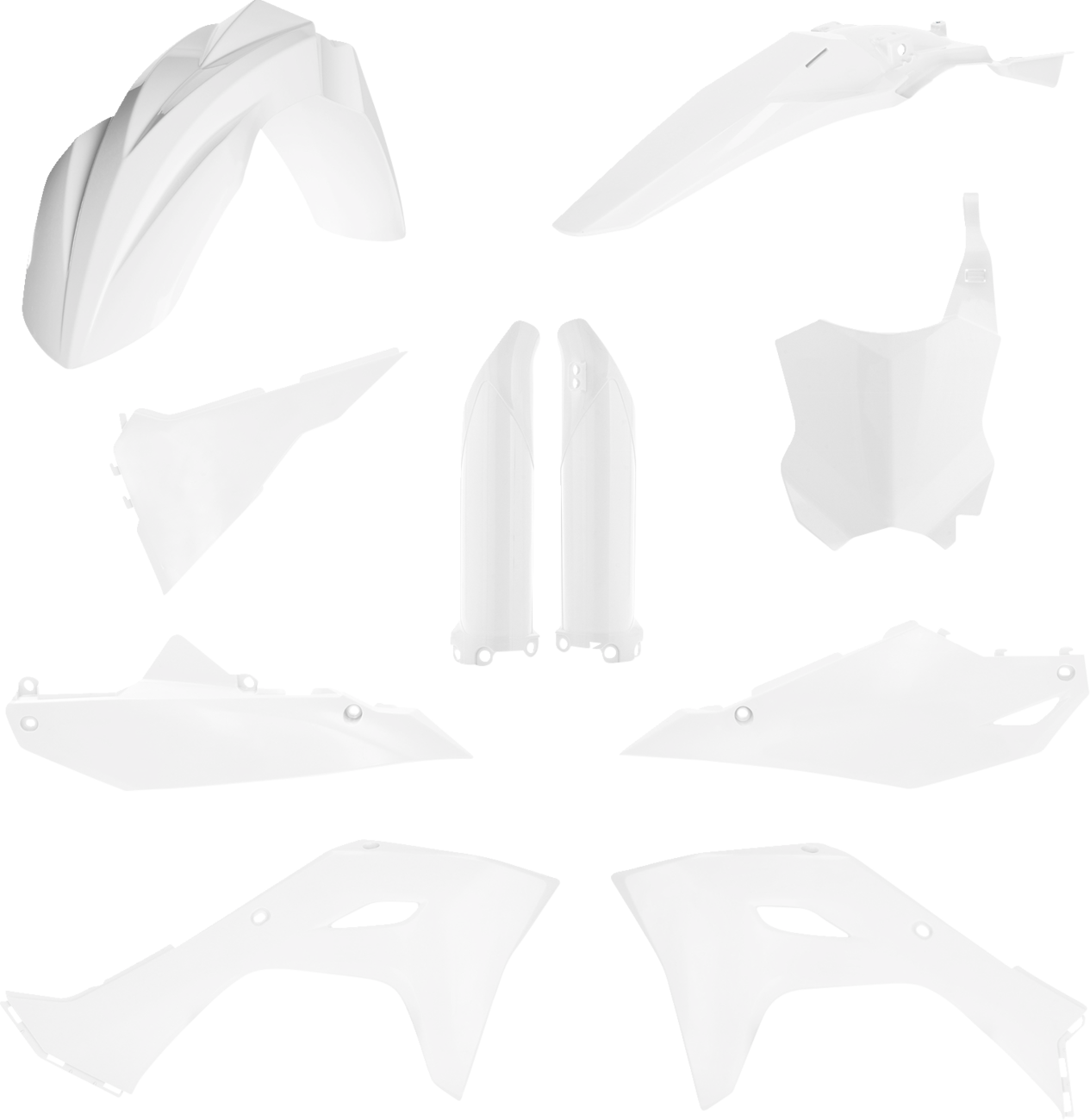 Full Body Kit - White - Kawasaki - KX '24-'25 (1)