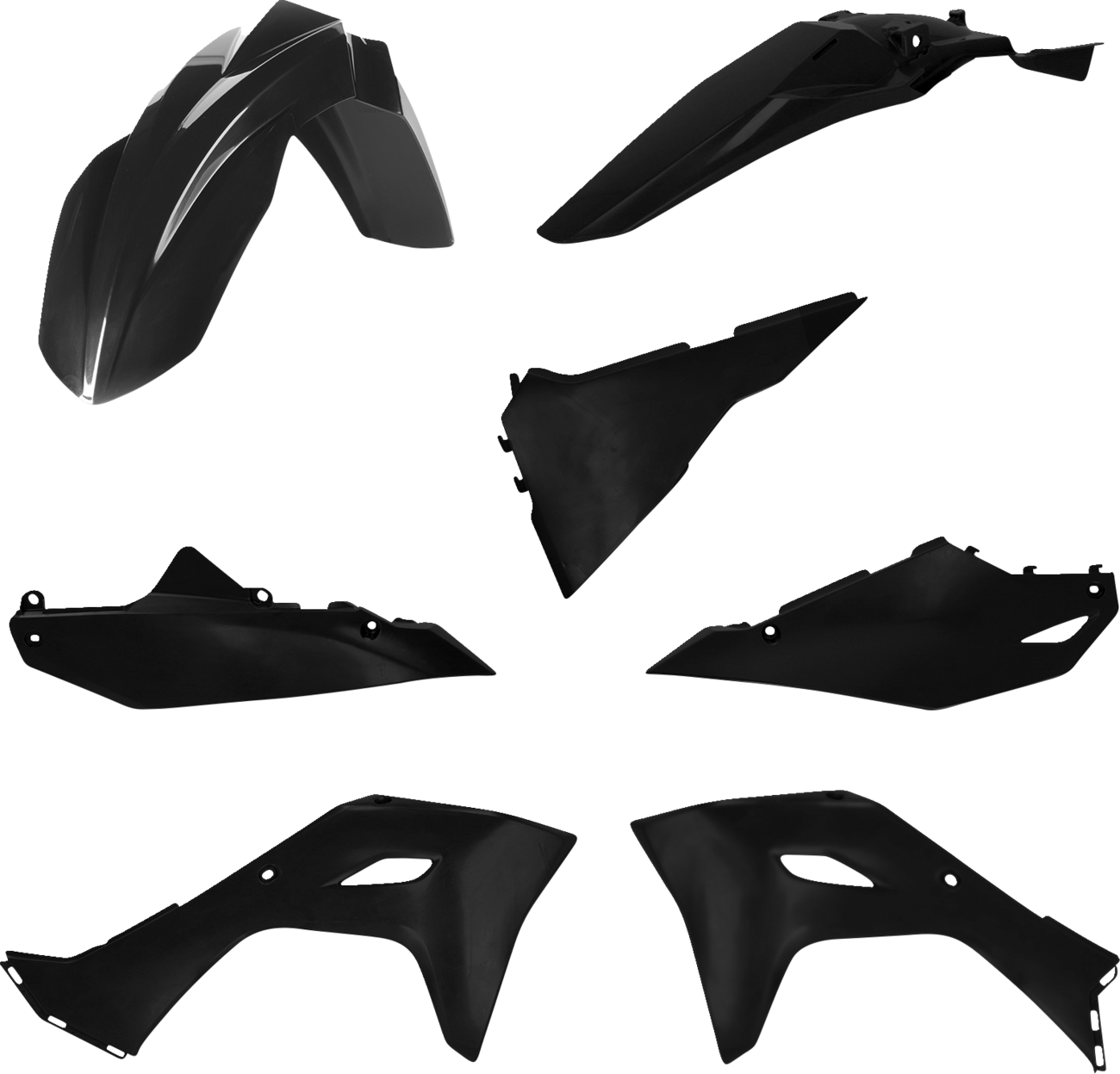 Full Body Kit - Black - Kawasaki - KX '24-'25 (1)