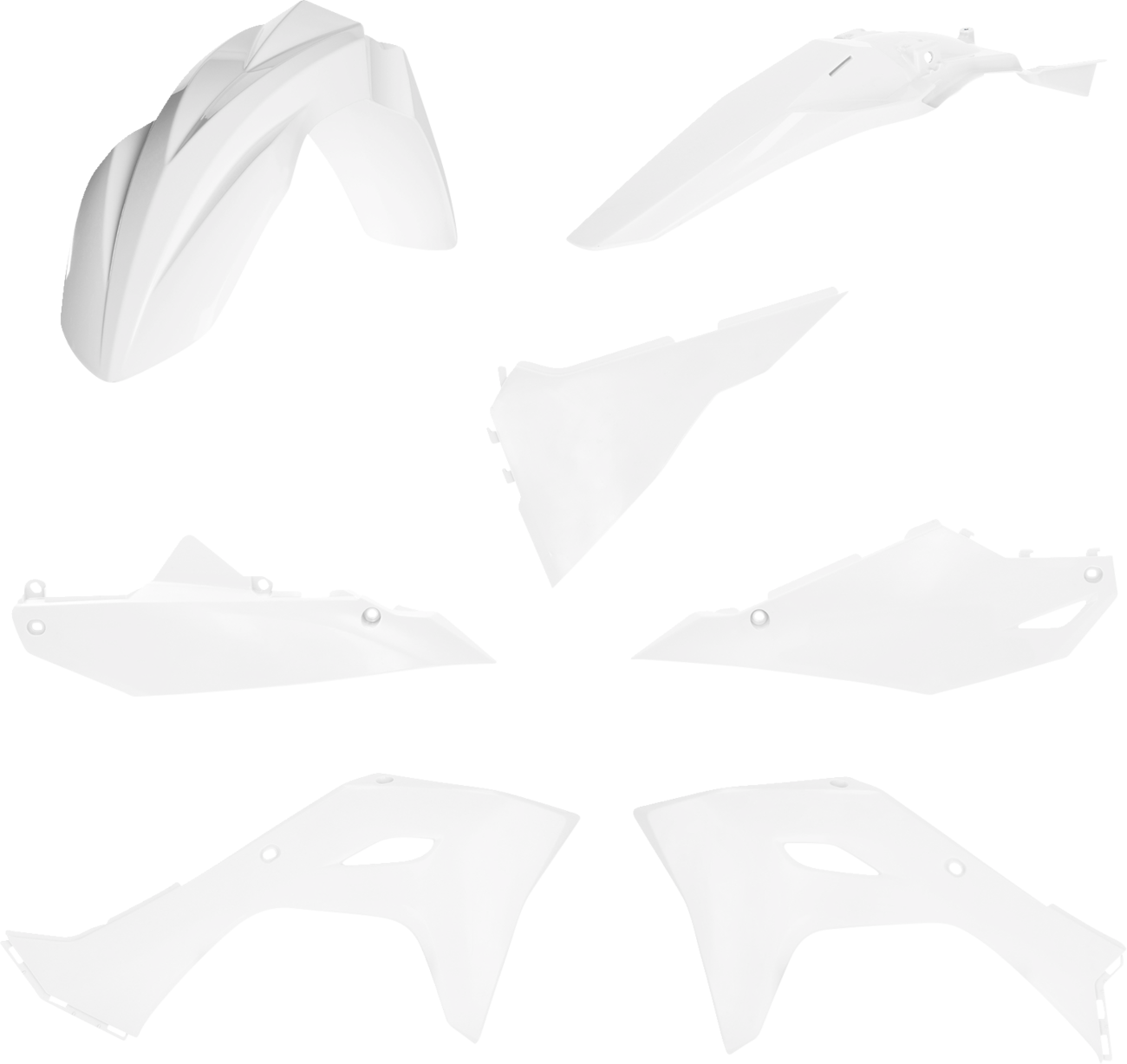 Full Body Kit - White - Kawasaki - KX '24-'25 (1)