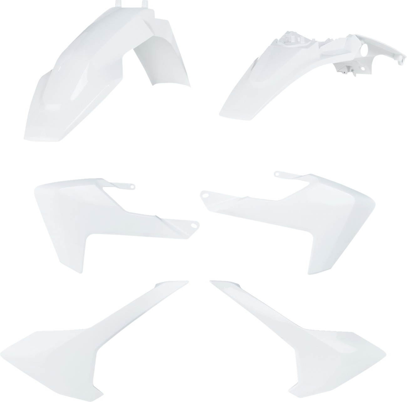 Standard Body Kit - '23 OEM White - Husqvarna - TC '17-'23 (1)