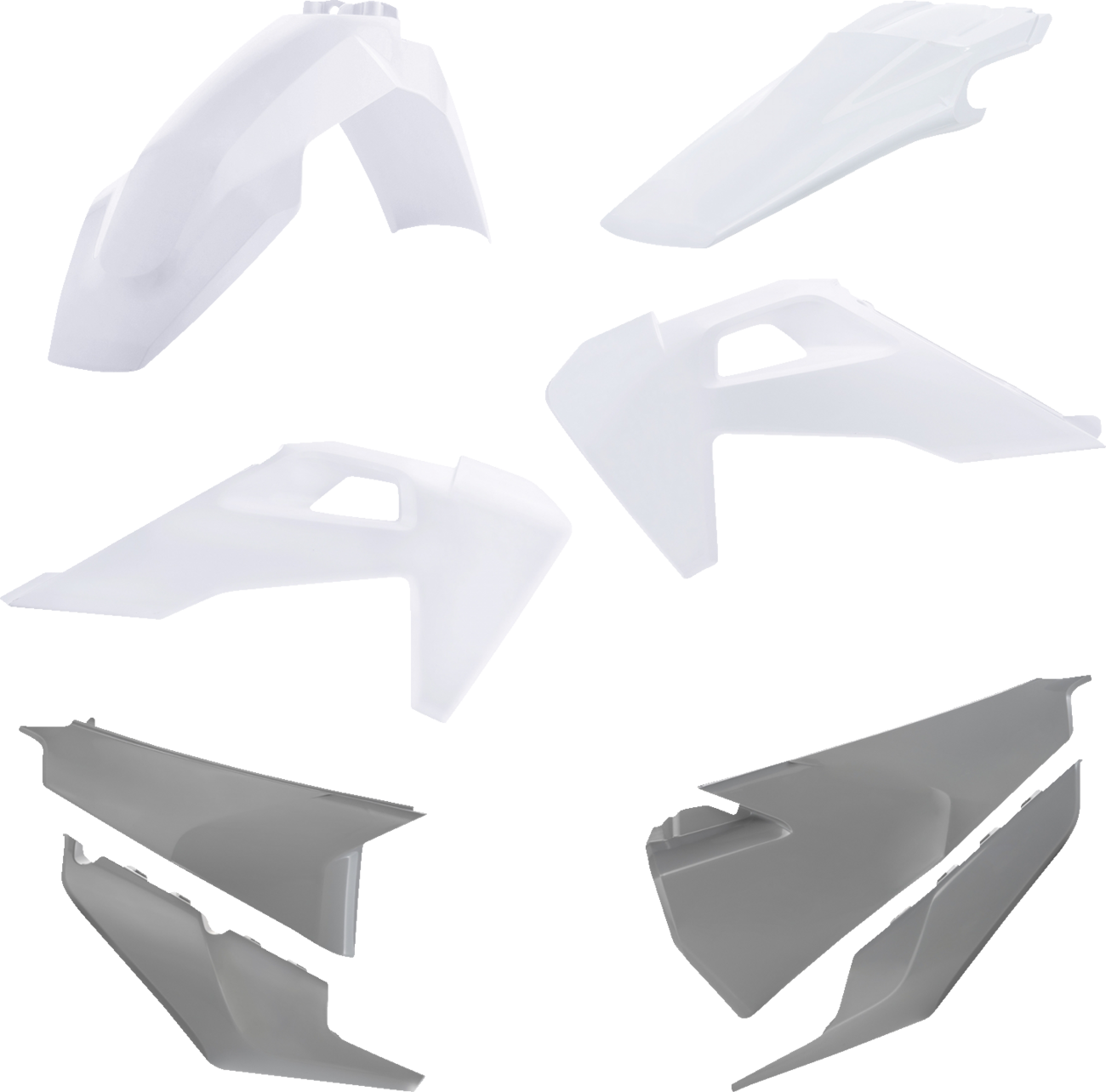 Standard Body Kit - '23 OEM White/Gray - Husqvarna - FE '20-'23 (1)