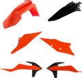 Standard Body Kit - '23 OEM Orange/Black - KTM - EX/XC '20-'23 (1)