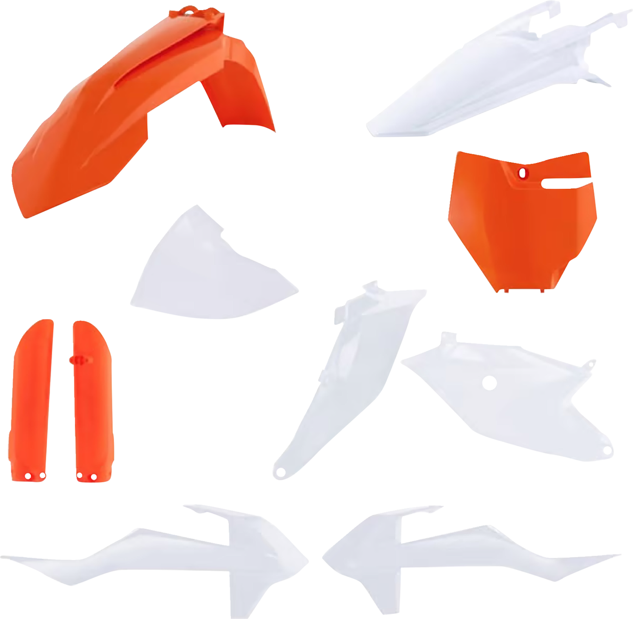 Full Body Kit - '23-'24 OEM KTM Orange/White - KTM | Gas Gas - SX/MC '18-'24 (1)
